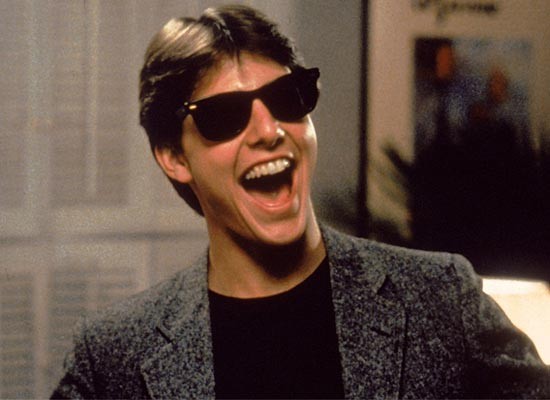 Tom Cruise vai Joel Goodsen trong "Risky Business" (1983).